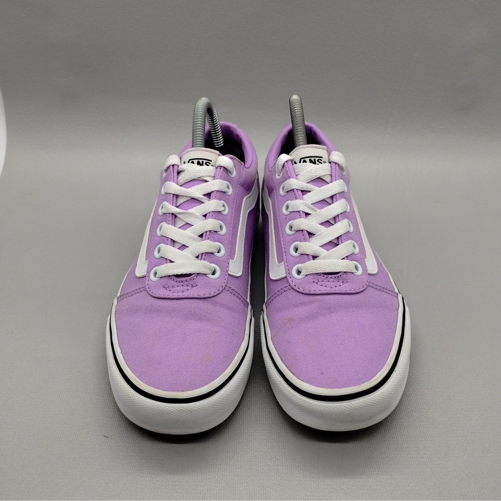 Vans Ward Low Top Lavender Purple Canvas Skate Sneakers Womens Size 8.5 Casual - Picture 4 of 9